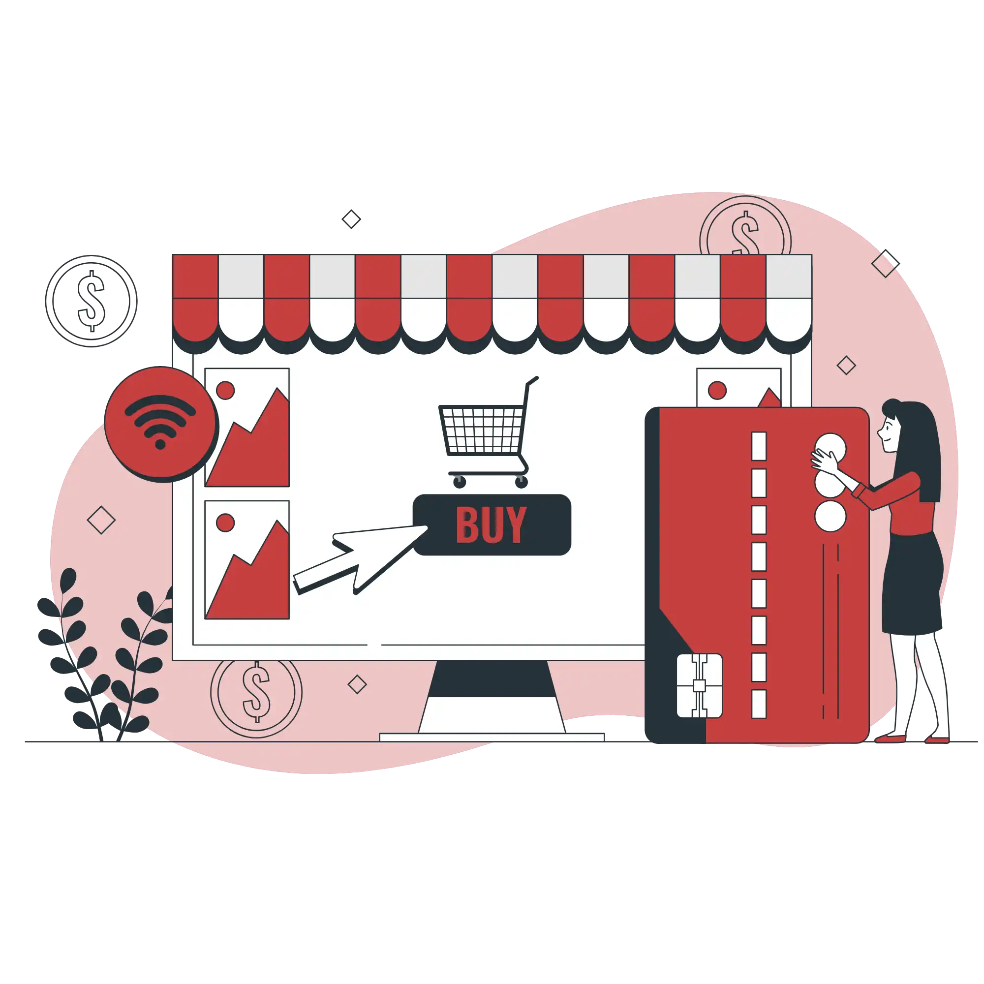 Ecommerce web page